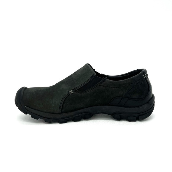 Keen Sisters Slip-On Shoes Women’s Size 5.5 Black Nubuck Leather - Picture 3 of 9